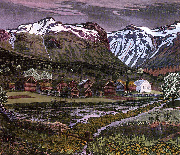 Soleienatt, Nikolai Astrup