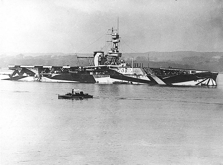 HMS Furious i 1918